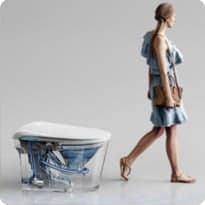Smart toilet comfort feature 1